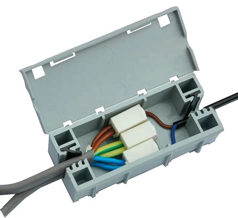 wagobox light junction box enclosure|wago boxes screwfix.